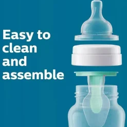 Philips Avent Avent - 1 unidade de mamadeira anti-cólica com ventilação sem ar, 9 onças, transparente Clearance