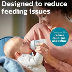 Philips Avent Avent - biberão anti-cólica com respiradouro sem ar conjunto para presente tudo em um Fashion