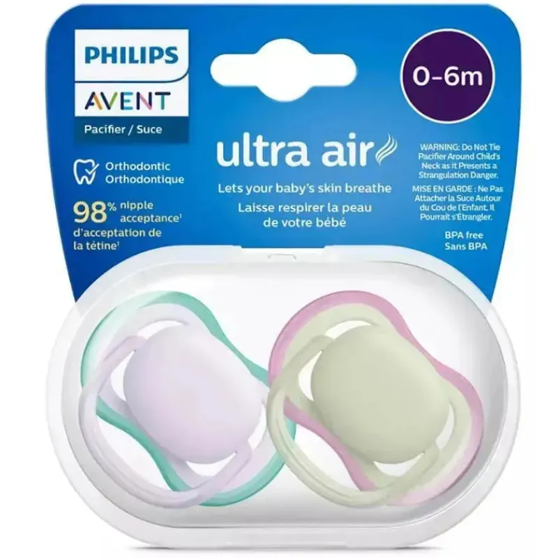 avent__chupeta_pk_ultra_a_SKUT0f8tg6c_3.webp Philips Avent Avent - Chupeta 2Pk Ultra Air Fresco Lilás e Verde Pastel, 0/6M Hot