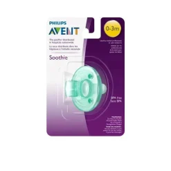 Philips Avent Avent - Chupeta Soothie 1Pk, 0/3M, Verde Discount