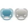 Philips Avent Avent - Chupeta Ultra Suave 2Pk Azul e Cinza, 6/18M Sale