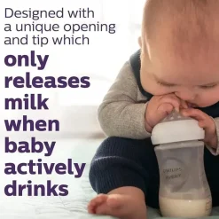 Philips Avent Avent - Conjunto de mamadeiras naturais essenciais para bebês New