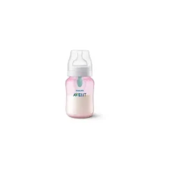 Philips Avent Avent - Garrafa anti-cólica de 3 unidades com ventilação sem ar, 9 onças, rosa Fashion