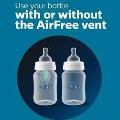 Philips Avent Avent - mamadeira anti-cólica 2 unidades com ventilação sem ar, 4 onças, transparente Outlet