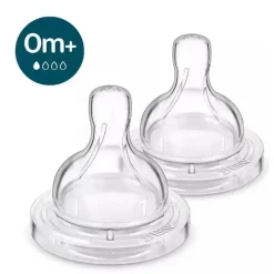Philips Avent Avent - Mamadeira anti-cólica de 2 unidades para recém-nascido, mamilo de fluxo Online
