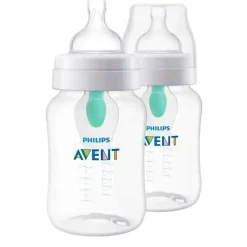 Philips Avent Avent - mamadeira anti-cólica 2 unidades com ventilação sem ar, 9 onças New