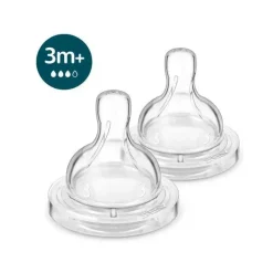 Philips Avent Avent - mamadeira anti-cólica 2 unidades, bico de fluxo médio Hot