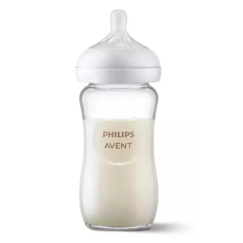 avent__mamadeira_de_vidro_SKUaftML56g_1.webp Philips Avent Avent - mamadeira de vidro natural de 3 unidades com bico de resposta natural, 8 onças Outlet