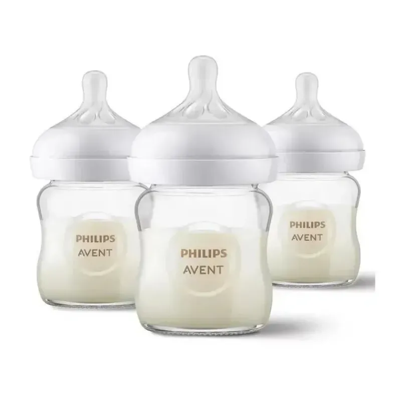 avent__mamadeira_de_vidro_SKUvj1dp2WV_0.webp Philips Avent Avent - mamadeira de vidro natural de 3 unidades com bico de resposta natural, 4 onças Best