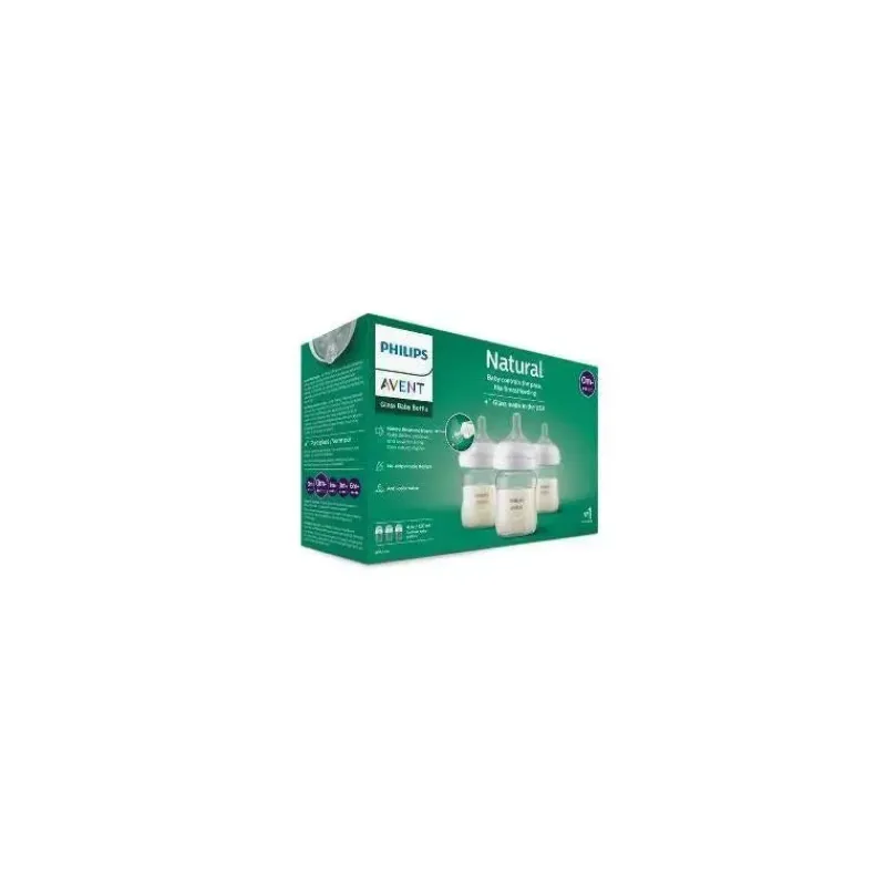 avent__mamadeira_de_vidro_SKUvj1dp2WV_5.webp Philips Avent Avent - mamadeira de vidro natural de 3 unidades com bico de resposta natural, 4 onças Best