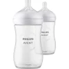 Philips Avent Avent - Mamadeira Natural 2Pk com bico de resposta natural, transparente, 11 onças Discount