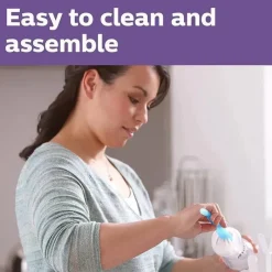 Philips Avent Avent - mamadeira natural 2 unidades com bico de resposta natural, transparente, 4 onças Sale