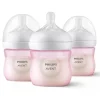 Philips Avent Avent - Mamadeira Natural 3Pk com bico de resposta natural, rosa, 4 onças Online