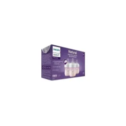 Philips Avent Avent - Mamadeira Natural 3Pk com bico de resposta natural, rosa, 4 onças Online