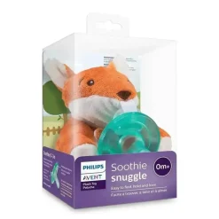 Philips Avent Avent - 1-pack Soothie Snuggle - 0M+, Fox Sale