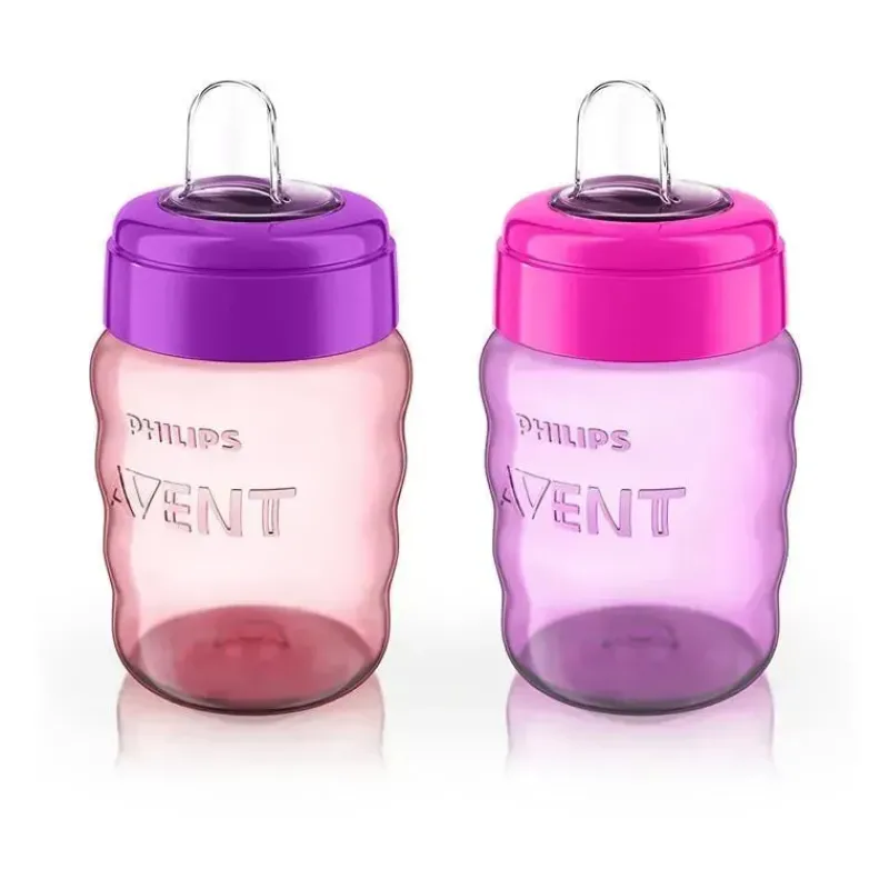 avent__pk_my_easy_sippy_c_SKUFagFMSyP_2.webp Philips Avent Avent - 2Pk My Easy Sippy Cup, Rosa/Roxo, 9oz Best