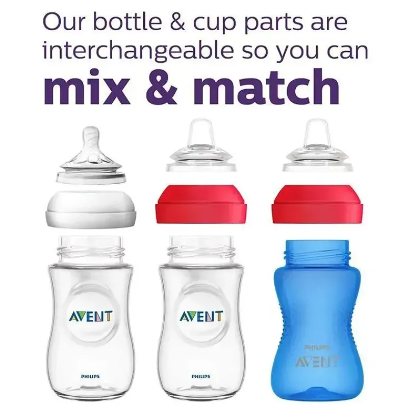 avent__pk_my_grippy_spout_SKUCiZNBCN0_5.webp Philips Avent Avent - 2Pk My Grippy Spout Cup, Azul/Verde, 10oz Clearance