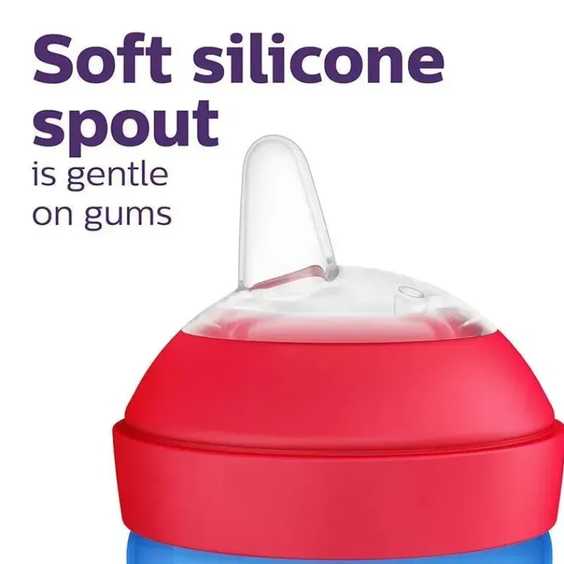 avent__pk_my_grippy_spout_SKUG24dJbFw_3.webp Philips Avent Avent - 2Pk My Grippy Spout Cup, Rosa/Roxo, 10oz Clearance
