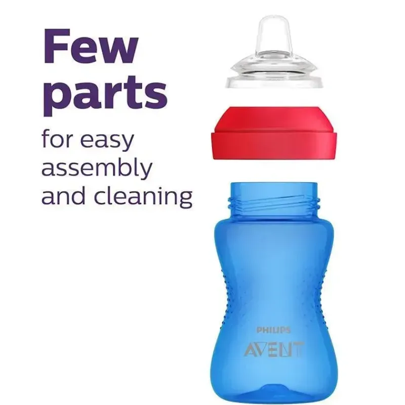 avent__pk_my_grippy_spout_SKUG24dJbFw_4.webp Philips Avent Avent - 2Pk My Grippy Spout Cup, Rosa/Roxo, 10oz Clearance