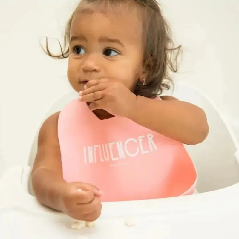 babador_de_beb_de_silicon_SKUFfLz2VAQ_2.webp Bella Tunno Babador de bebê de silicone Influencer, rosa Discount