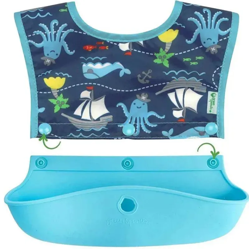 babador_de_manga_comprida_SKU1Rx4weDX_2.webp Iplay Babador de manga comprida I-Play bico verde Snap & Go, campo de flores rosa, tamanho 6-18M Sale