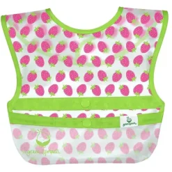 Iplay Babadores - Snap &amp; Go Wipe-Off (3 unidades), floral de frutas rosa, 9-18 meses Sale