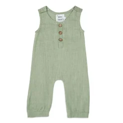 Babe Basics - Macacão de linho para bebês, Sage Best