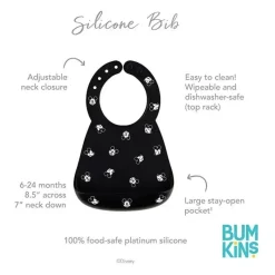 Bumkins Babete de silicone : Mickey Mouse Discount