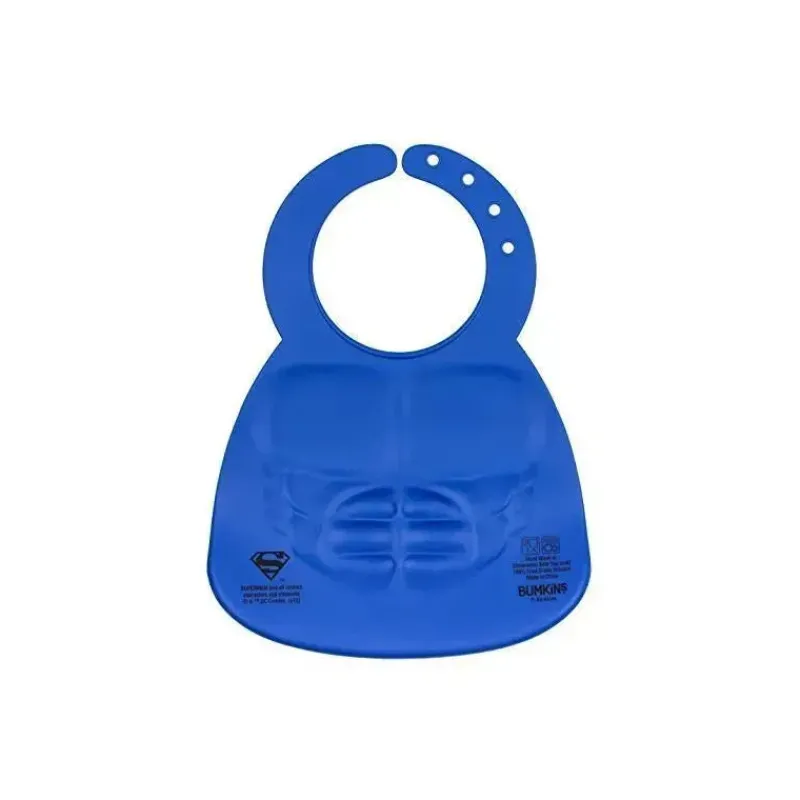 babete_de_silicone_bumkin_SKUNU6044lx_1.webp Bumkins Babete de silicone Superman, 6-24 meses Discount