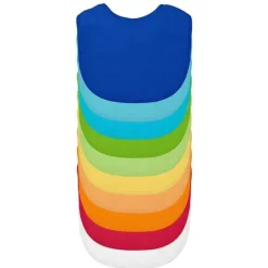 Green Sprouts Babetes infantis secos com brotos verdes pacote com 10, azul 3-12M Outlet
