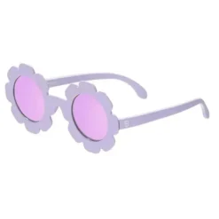 Babiators - Óculos de sol de bebê flor polarizada, íris irresistível Fashion