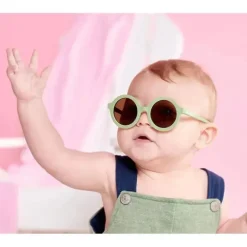 Babiators - Óculos de sol originais Euro Round para bebês, All The Rage Sage Best