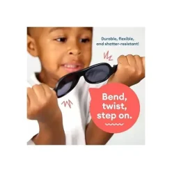 Babiators /JC Sales - Óculos de sol UV em formato de fechadura infantil, totalmente tartaruga com lentes âmbar polarizadas, 3-5 anos Sale