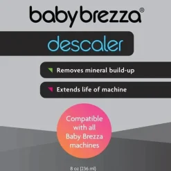 Baby Brezza - descalcificador 8 onças, solução de descalcificação universal para e outros eletrodomésticos para bebês, 6 unidades Outlet