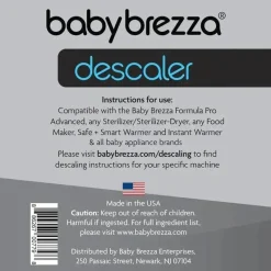Baby Brezza - descalcificador 8 onças, solução de descalcificação universal para e outros eletrodomésticos para bebês, 6 unidades Outlet