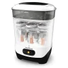 Baby Brezza - Máquina esterilizadora de mamadeira 4 em 1, esterilização elétrica a vapor de maior capacidade Clearance