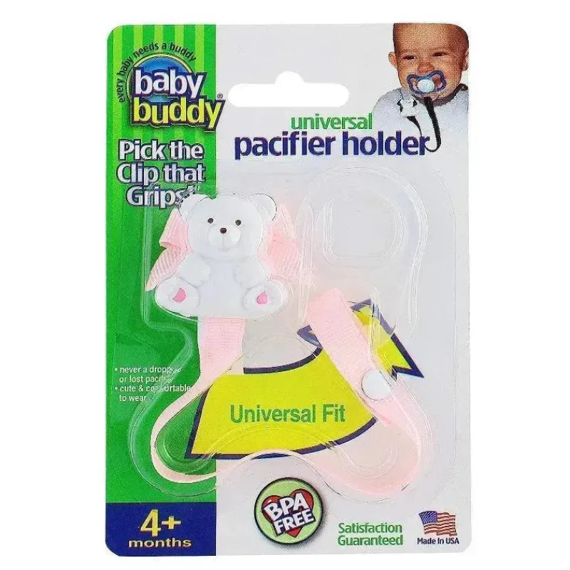 baby_buddy__porta_chupeta_SKUKljHHLHk_0.webp Baby Buddy - Porta chupeta universal, rosa claro Best