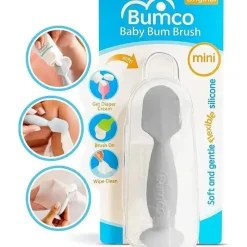 BabyBum Baby Bum - Mini Pincel Aplicador de Pomada para Fraldas Cinza Outlet