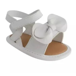 Baby Deer - Baby Girl Waddle Brooke Sandália Soft Sola, Branca Discount