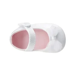 Trimfoot Baby Deer - Sapatos elegantes para menina com pé-de-gato com laço extravagante, branco Clearance