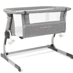 Baby Delight - Beside Me Dreamer Bassinet, ajuste de altura em 6 posições, Charcoal Tweed Online