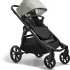 Baby Jogger - Carrinho de passeio City Select 2 simples a duplo, marfim fosco Discount