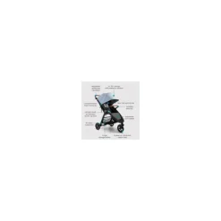 Baby Jogger - City Mini GT2 Carrinho de passeio individual, Eco Slate Best