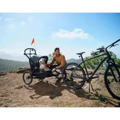 Baby Jogger - City Prix™ Jogger X Bike Trailer Stroller, Ambition Preto Sale