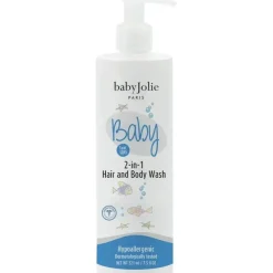 Baby Jolie - Baby 2 em 1 sabonete líquido para cabelo e corpo 7,5 onças Hot