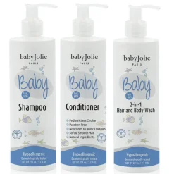Baby Jolie - Baby Bath Time Set (Shampoo, Conditioner, 2 In 1 Hair And Body Wash) Hot