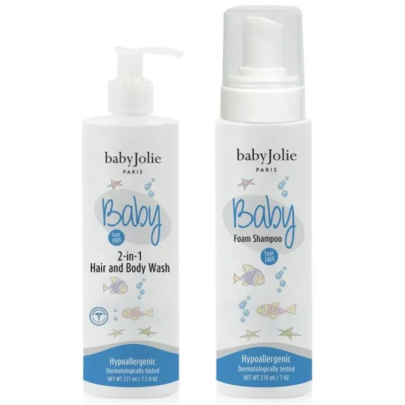 baby_jolie__baby_wash_set_SKU979UUpD4_0.webp Baby Jolie - Baby Wash Set ( 2-In-1 Body & Hair Wash & Foam Shampoo) Sale