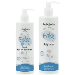 Baby Jolie - Conjunto de banho para bebê (loção corporal e sabonete líquido 2 em 1) Discount