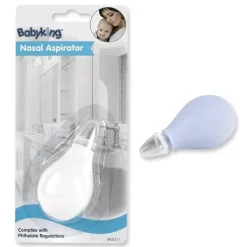 Baby King - Aspirador Nasal Ponta Transparente Best