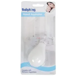 Baby King - Aspirador Nasal Ponta Transparente Best